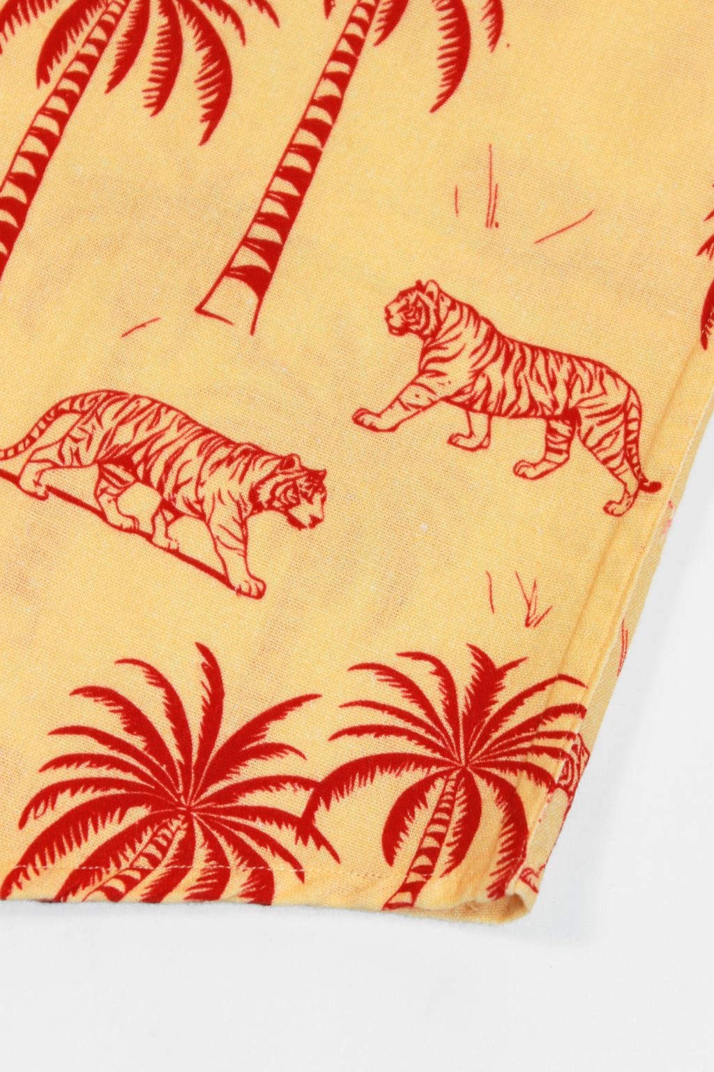 Tiger Print Resort Shirt for Men - Image 5