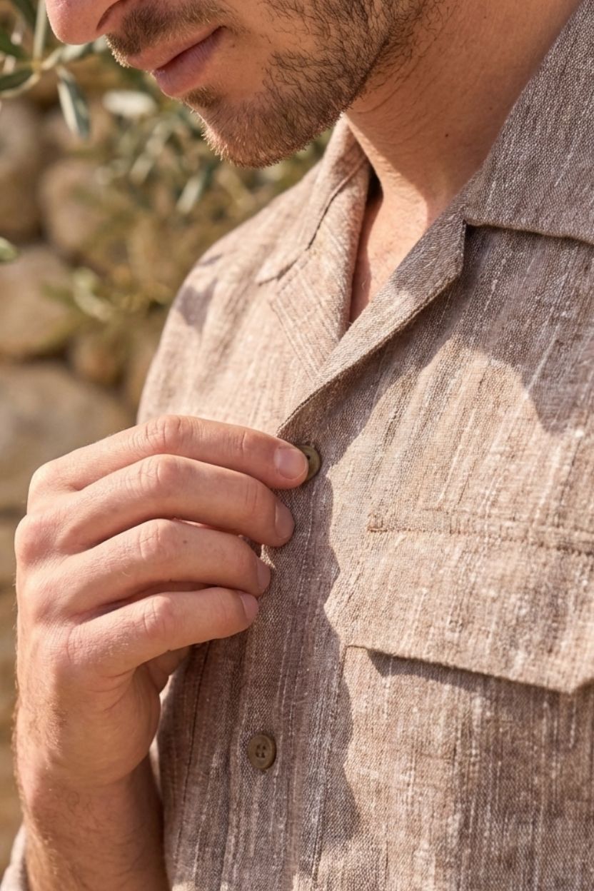 The Mojave Mocha Khadi Shirt - Image 4