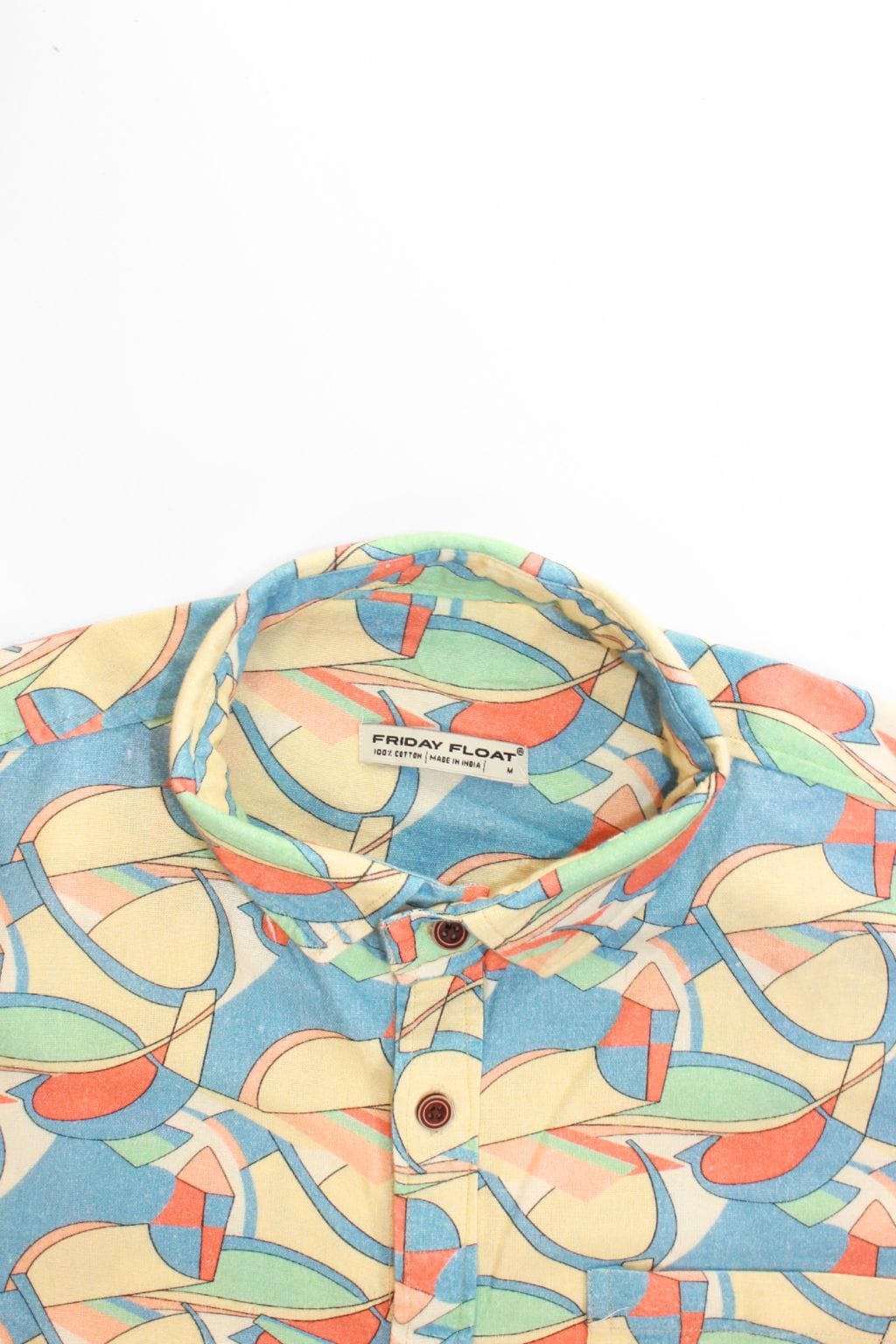 Abstract Print Shirt for Men - Image 4