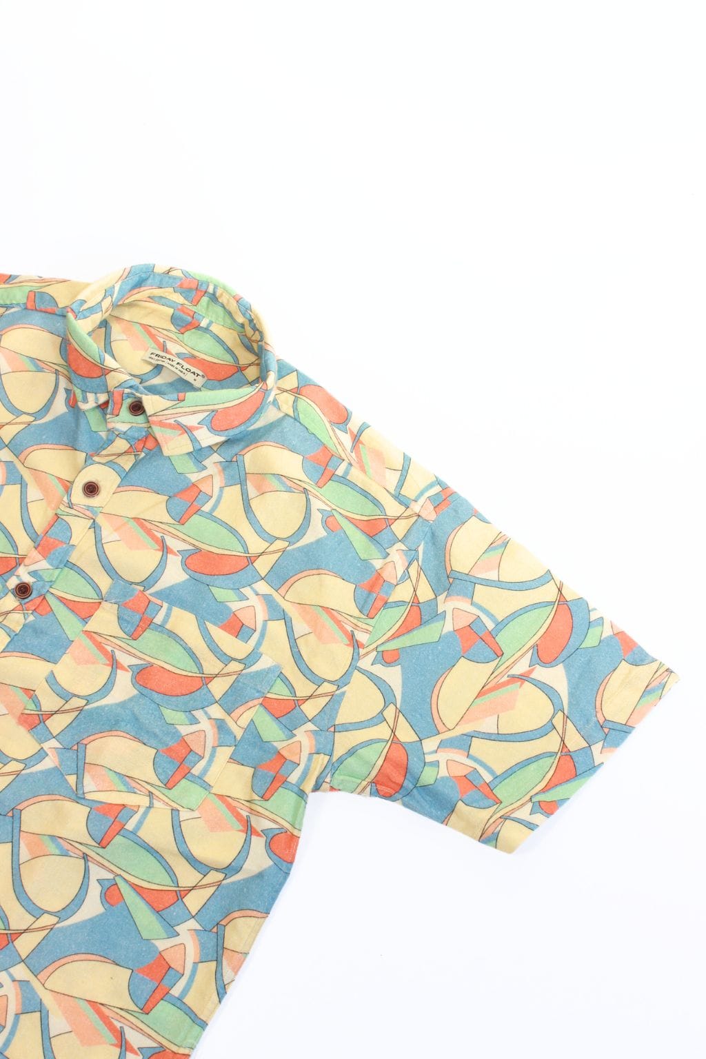 Abstract Print Shirt for Men - Image 2