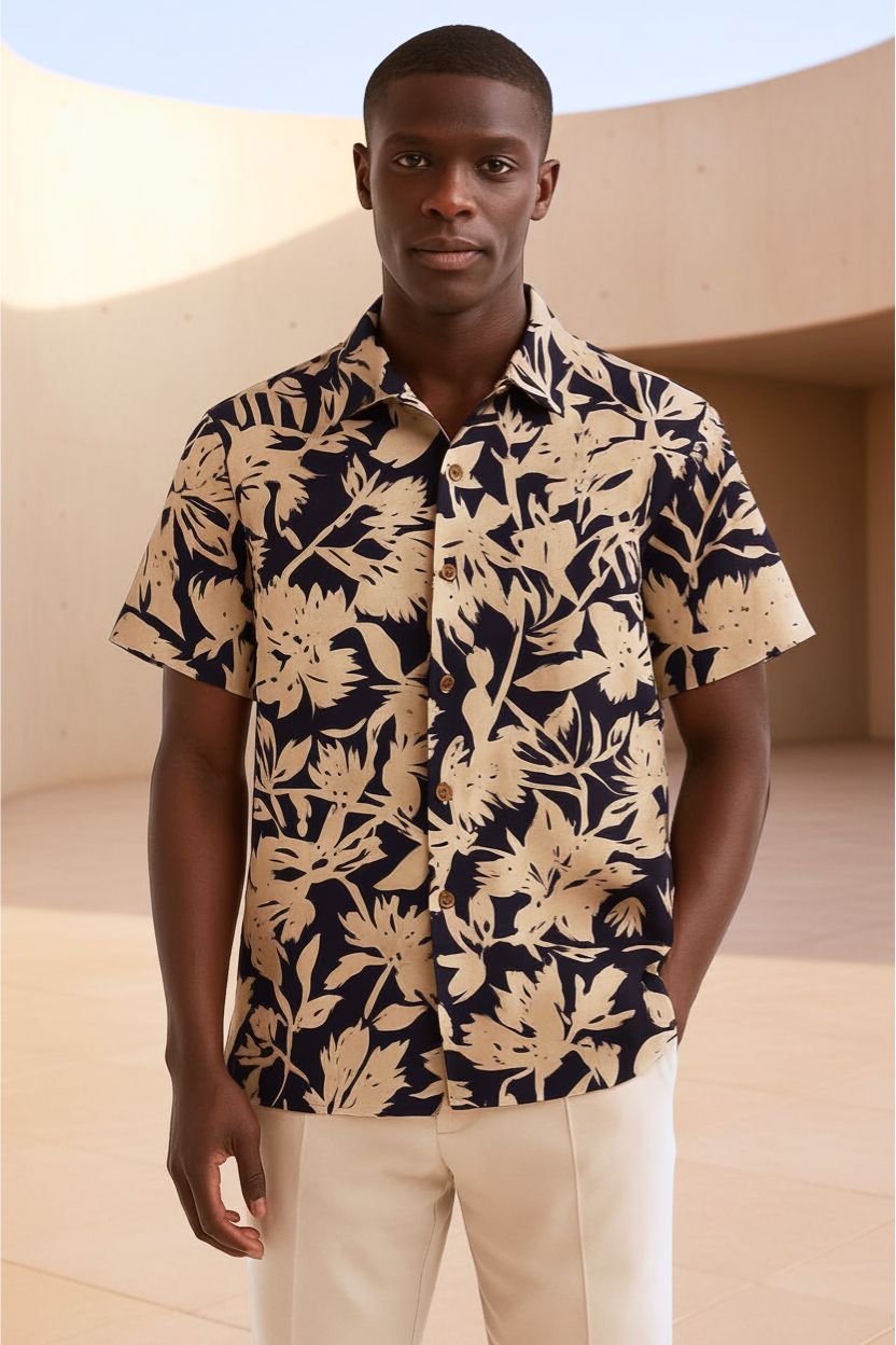 Printed Goan Beach Shirt for Men