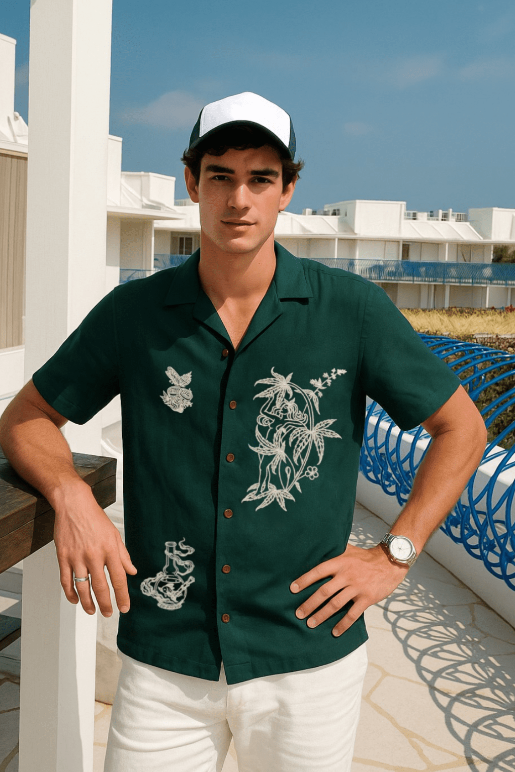 The OG Embroidered Shirt for Men